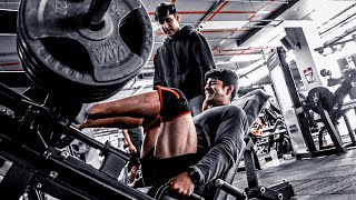 RAW Leg Workout  Strength vs Hypertrophy Training Caffeine amp More [upl. by Yllime]