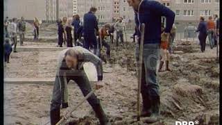 Familien gestalten ihr Wohngebiet BerlinMarzahn 1983 [upl. by Acinok]