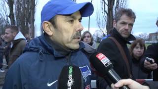 HerthaAuftakt Jos Luhukay hofft auf LasoggaRückkehr  TrainingsAuftakt bei Hertha BSC [upl. by Leahcimluap]