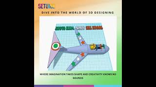 Unity in Diversity Kids 3D Design Showcase for Republic Day 2024 Setu100 edtech [upl. by Anitsirt]