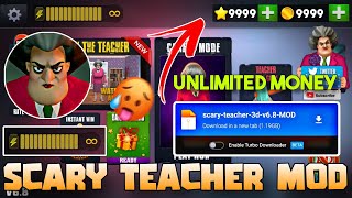 scary teacher mod apk  scary teacher mod apk new update V68 [upl. by Allcot203]