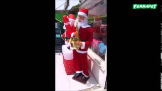 Viejo Pascuero Saxofonista Acordes Navidad Baila  Fernapet [upl. by Mckenzie]