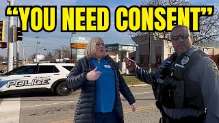 MAKIN NOISE IN ILLINOIS  First Amendment Audit [upl. by Naltiak]