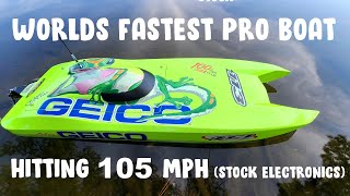 Worlds Fastest Miss Geico 36 back out again hitting 105 mph 🚀🚀 [upl. by Thomas158]