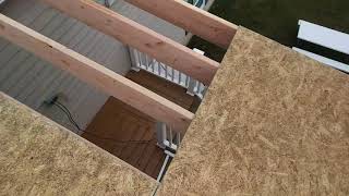 How to install osb sheathing installation instructions guide roof deck OSB sheeting install tips [upl. by Larrie]