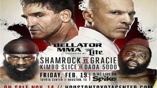 BELLATOR 149 HEIGHTEN SECURITY SHAMROCK VS GRAICE 3 KIMBO SLICE VS DADA 5000 PREDICTIONS 21916 [upl. by Alliuqa]