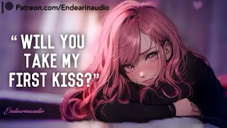 Your Shy Friend Practices Kissing On You First Kiss Nervous Girl Friends to Lovers [upl. by Attenej]