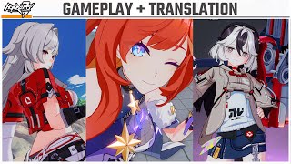 Honkai v73 Gameplay and Skill Translation  Senadina Coralie Helia Dreamseeker Songque [upl. by Aicilehp]