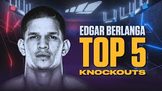 Top 5 Edgar Berlanga Knockouts [upl. by Emia]