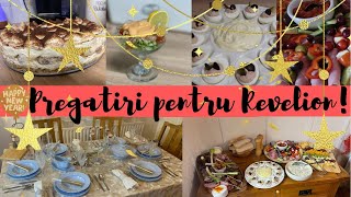 Pregatiri pentru REVELION Oua umpluteAperitive Creveti Platou branza Tiramisu Idei meniu [upl. by Oirasan]