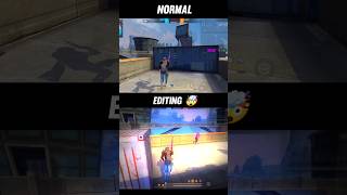 Normal  Editing ✈️  FREE FIRE SHORT EDIT [upl. by Enywad]