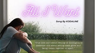 All I Want song by Kodaline Lyrics and Translation weeklyhottesthits [upl. by Ennagrom273]