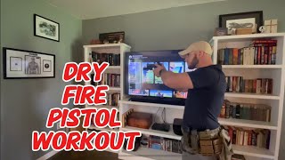 Dry Fire Pistol Workout [upl. by Christianity851]