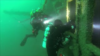 James Barrie wreck dive Scapa Flow 2015 [upl. by Ingelbert]