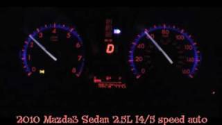 2010 Mazda3 060 MPH [upl. by Atnoled]