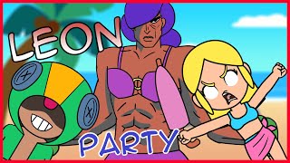 9 BRAWL STARS ANIMATION  BEACH PARTY [upl. by Barbee]