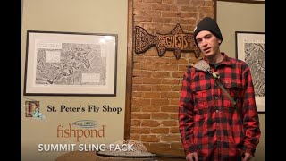 Fishpond Summit Sling Product Review St Peters Fly Shop [upl. by Ahsieka]