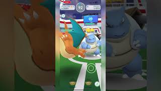 Pokémon Go  Charizard Vs Blastoise The Ultimate Battle [upl. by Briggs]