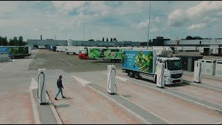 Batenburg verzorgt enorm laadplein voor Albert Heijn  Batenburg Techniek [upl. by Yrrem775]