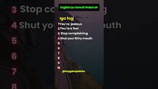 English iyo Somali wabsi ah part 7 [upl. by Didi685]