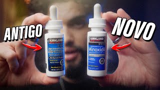 Novo MINOXIDIL KIRKLAND  O que mudou [upl. by Streeter345]