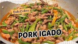 PORK IGADO  Easy Pork Igado Recipes [upl. by Adlesirg]