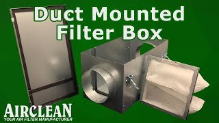 Duct Mounted Filter Box [upl. by Alic]