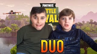 DUO AVEC MATHIS SUR FORNITE BATTLE ROYALE GO TOP 1 [upl. by Elyk]