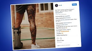 Odell Beckham Jr Got Some New Tattoos [upl. by Yeta]