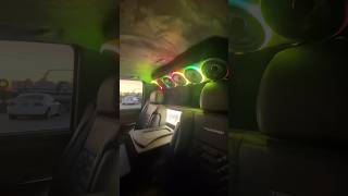 10000 Custom Interior on Chevy Silverado Bubble Eye RGB Speaker Roof Rack silverado speaker [upl. by Llerrehc]