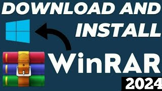 HOW TO INSTALL WinRAR Software Windows 7 10 11 HindiUrdu in 2025👍 [upl. by Odella]