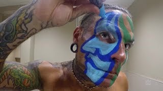 Timelapse video of Jeff Hardy applying his face paint [upl. by Bijan]