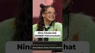 Nina Chuba hat KEINEN Führerschein🚘 [upl. by Yorgerg]