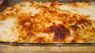 How to make Pasta with Bechamel SauceEasy Recipe [upl. by Eirrotal]