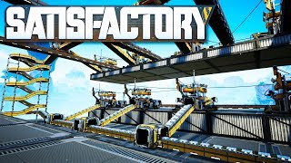 Processing All Of The Iron Plates in Satisfactory [upl. by Idaline]