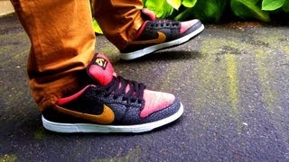 Nike SB Dunk Low Walk of Fame Review amp On Feet [upl. by Annoval]