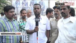 FANS CELEBRATE VISHWAROOPAM OPENING KAMAL HAASAN PART1 BEHINDWOODSCOM [upl. by Radferd]