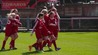 FAW U16 GIRLS CUP FINAL NEWCASTLE EMLYN 25 RHYDYFELIN [upl. by Altheta]