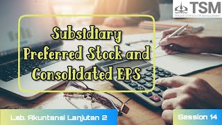 Subsidiary Preferred Stock amp Consolidated EPS [upl. by Lehet]