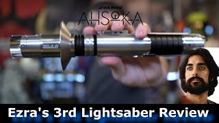 Star Wars Ahsoka  Ezras 3rd Lightsaber Review  VadersSabers  Nexus [upl. by Kenway]