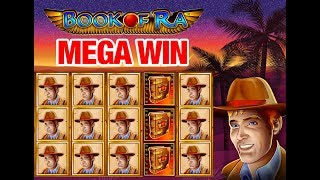 Book Of Ra Classic Mega Big Win  Novomatic Online Slot [upl. by Llevel]