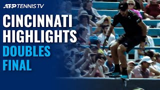 JohnsonKrajicek vs GranollersZeballos Entertainment  Cincinnati 2021 Doubles Final Highlights [upl. by Ibmab]