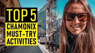 CHAMONIX The Most AMAZING things to do here [upl. by Nairrod]