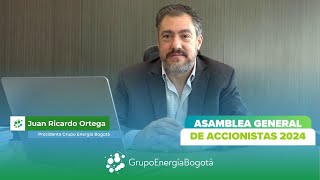 💼Estrategia y Sostenibilidad Presidente del GEB Juan Ricardo Ortega  Asamblea de Accionistas 2024 [upl. by Yauq14]