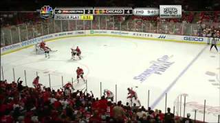 Flyers  Blackhawks Game 5 6610 [upl. by Sallad]