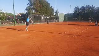 GIMENO Lisandro vs Romero Juan Manuel  Paris 7a  Sede El Abierto [upl. by Ehsrop]