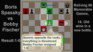 Poetry in chess Respect to legends Boris Spassky vs Bobby Fischer FischerSpassky [upl. by Kloman648]