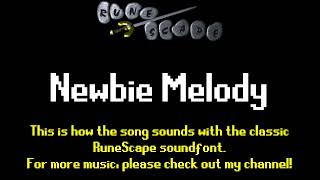 RuneScape 3 Soundtrack Newbie Melody RS2 Sounds [upl. by Polash]