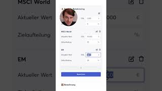 Wie sollte ich rebalancen  Rebalancing Rechner shorts [upl. by Ahsenek417]