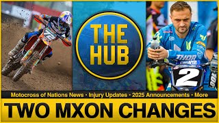 Two MXoN Changes • 2025 Contracts • Injuries  Motocross Latest [upl. by Dorran]